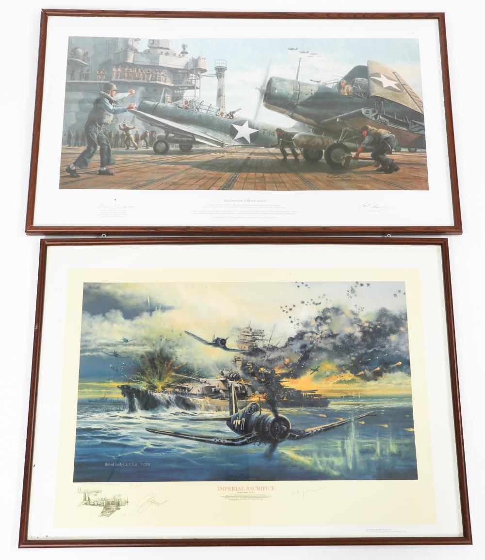 Gil Cohen comparable auction result: gil cohen robert bailey aviation lithographs