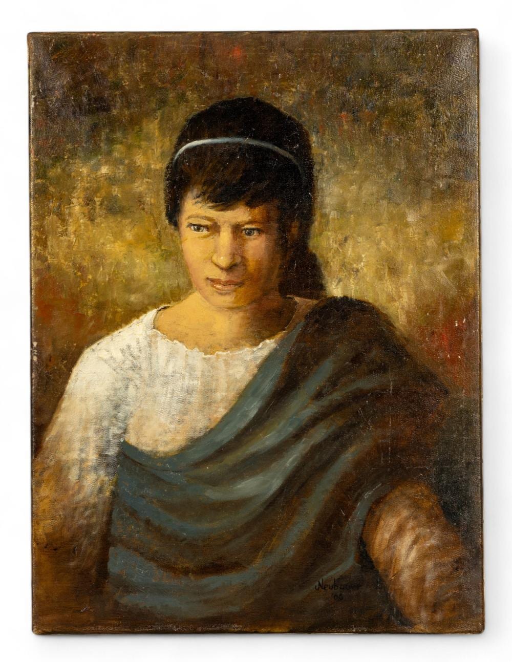 Richard Neubauer comparable auction result: richard neubauer am 1930 2013 oil portrait