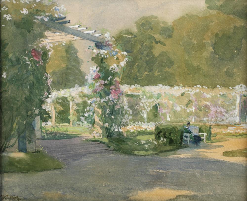 Wilhelm Volz comparable auction result: wilhelm volz dame im park