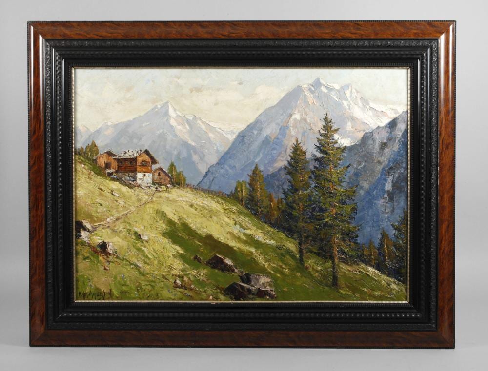 Adolf Schuhknecht comparable auction result: adolf schuhknecht fr hling am brenner