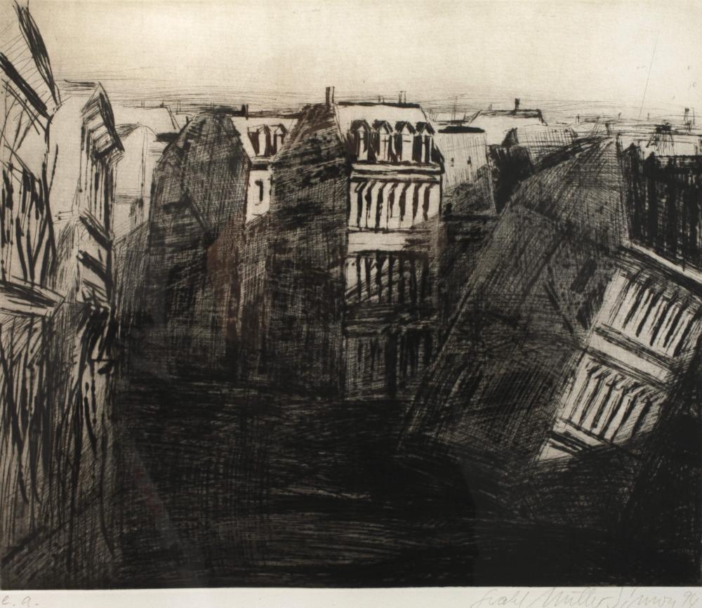 Gerald Müller-Simon comparable auction result: gerald m ller simon gefallenes haus