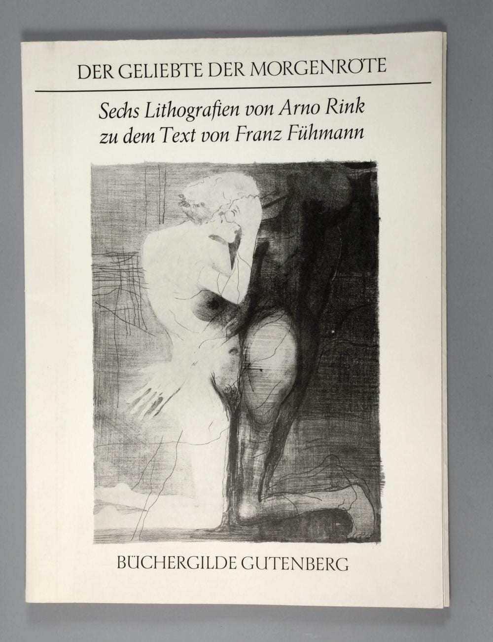Arno Rink comparable auction result: arno rink mappe der geliebte der morgenr te