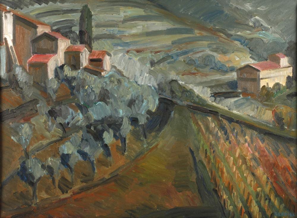 Lothar Gemmel comparable auction result: lothar gemmel toskanalandschaft