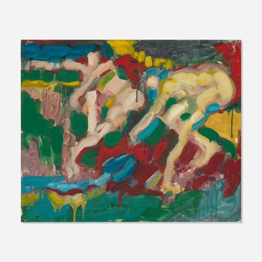 Emilio Cruz comparable auction result: emilio cruz untitled