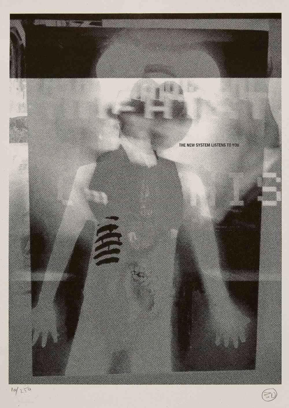 Robert Del Naja comparable auction result: robert del naja 3d the new system listens to you