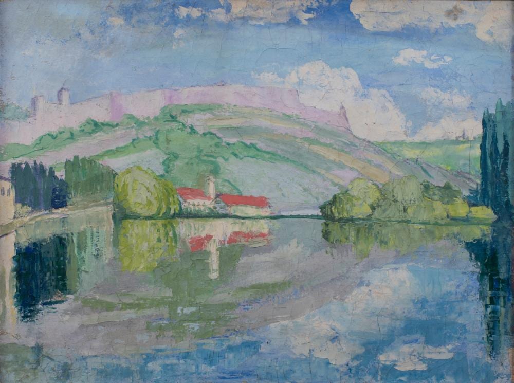 Paul Cirou comparable auction result: paul cirou 1869 1951 oil on canvas oriental landscape signed on frame verso