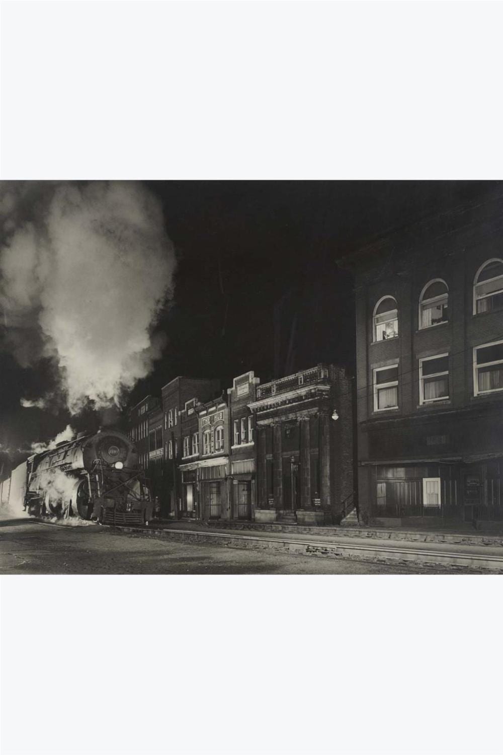 Ogle Winston Link comparable auction result: ogle winston link 1914 2001 main line on main street norfolk west virginia 1958