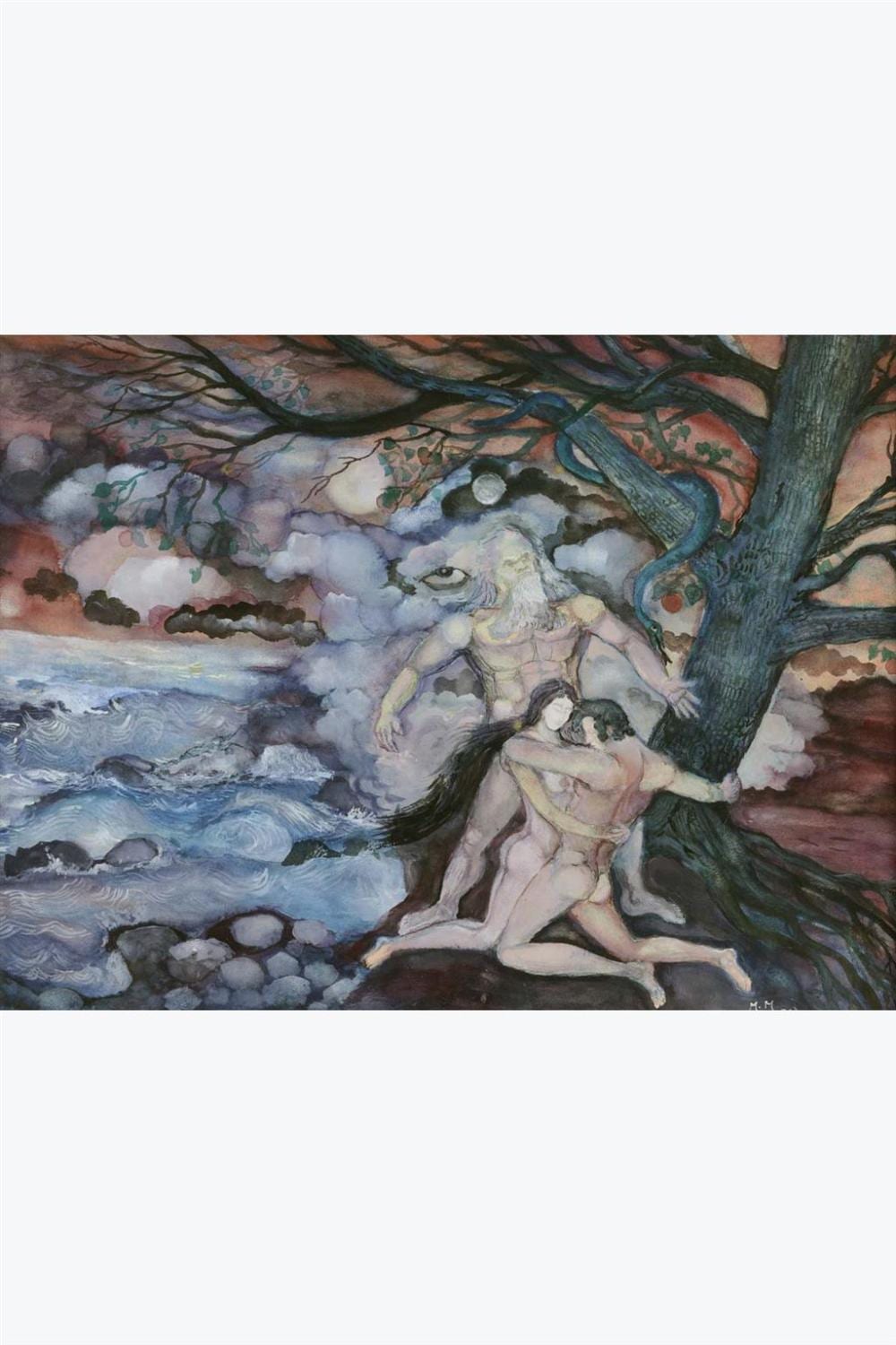 Marcel Marceau comparable auction result: marcel marceau 1923 2007 untitled adam et eve 1981