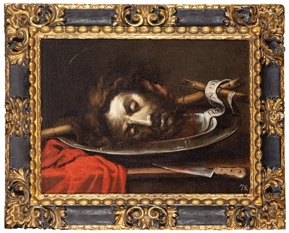 Juan de Valdés Leal comparable auction result: juan de vald s leal head of saint john the baptist