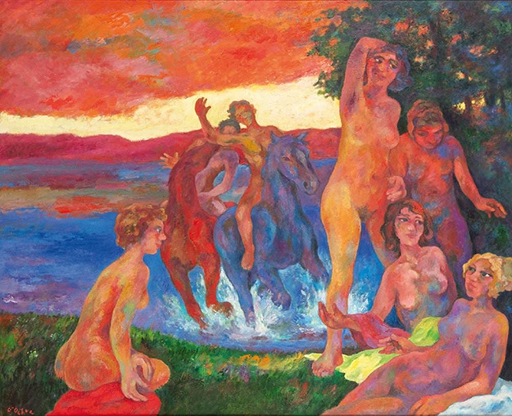 Luís García-Ochoa comparable auction result: luis garcia ochoa bathers