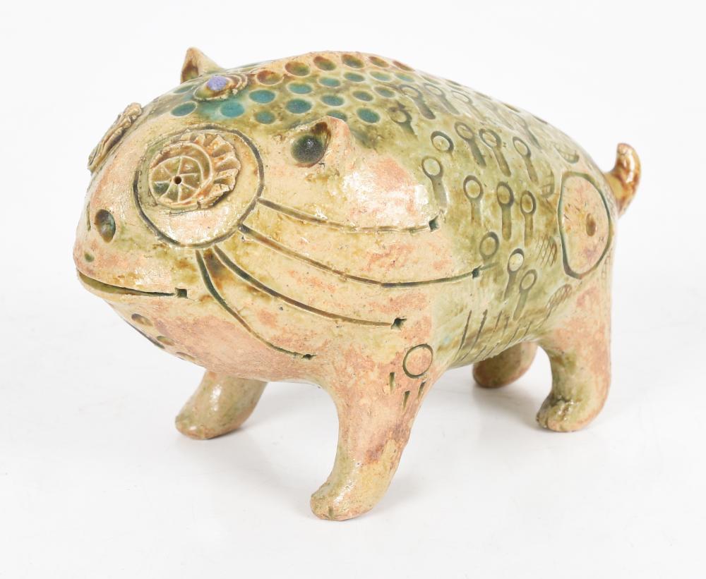 Hans De Jong comparable auction result: hans de jong 1932 2011 art pottery figure