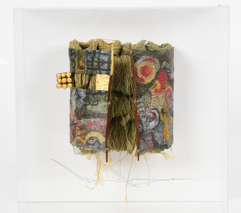 akiko sugiyama american b 1947 mixed media · Locati LLC · 2025-02-16 Akiko Sugiyama comparable auction result: akiko sugiyama american b 1947 mixed media