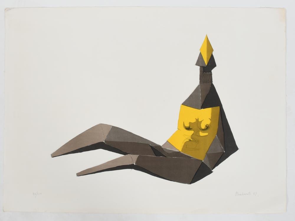 lynn russell chadwick british 1914 2003 lithograph · Locati LLC · 2025-02-16 Lynn Russell Chadwick comparable auction result: lynn russell chadwick british 1914 2003 lithograph