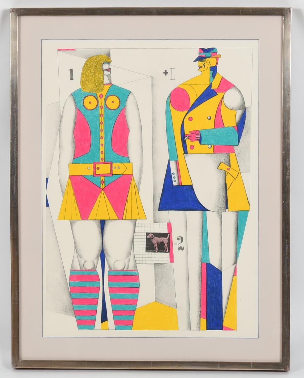 Richard Linder comparable auction result: richard linder lithograph