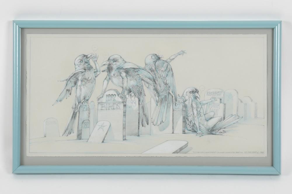 Robert Nelson comparable auction result: robert allen nelson 1925 2021 mixed media