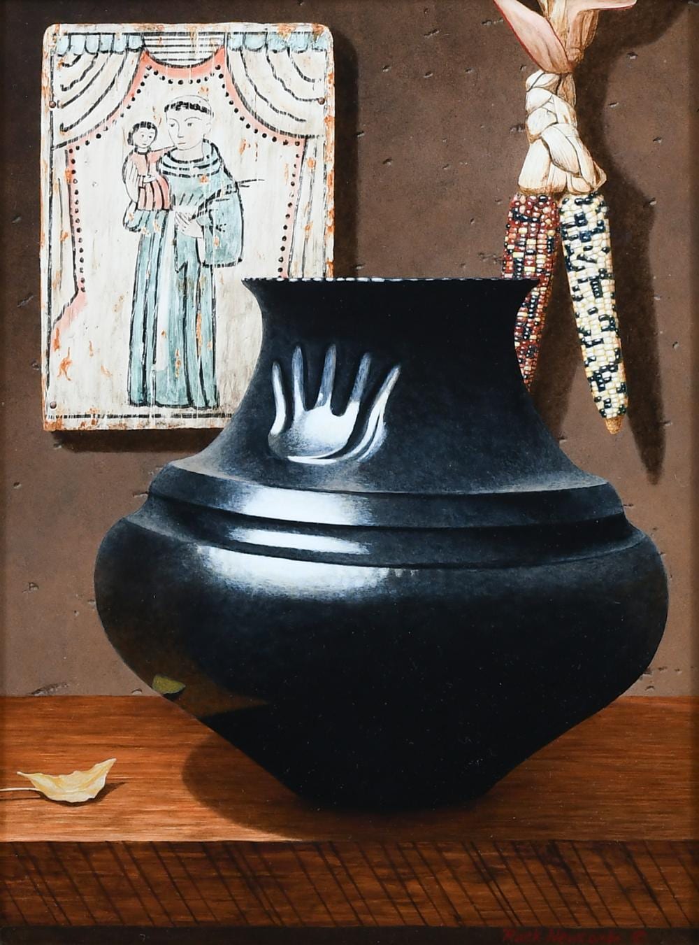Rock Newcomb comparable auction result: rock newcomb reflections of the past painting