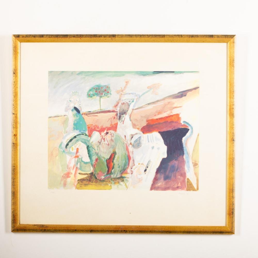 Menez comparable auction result: menez 1926 1995 serigrafia