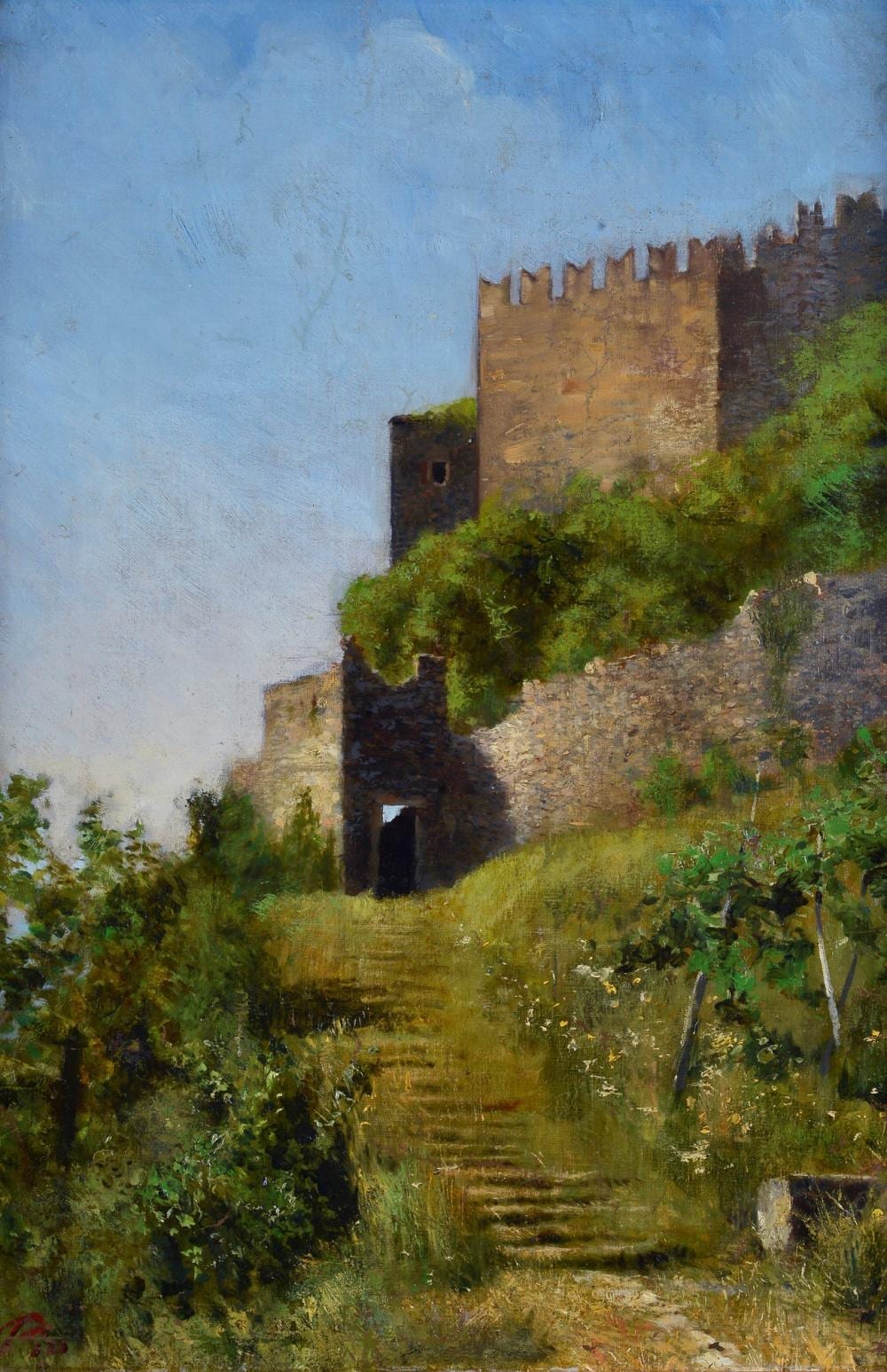 Pio Joris comparable auction result: pio joris roma 1843 1921 la rocca