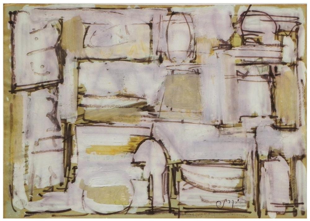 yehiel krize israeli polish 1908 1968 · Yair Art Gallery · 2025-02-08 Yehiel Krize comparable auction result: yehiel krize israeli polish 1908 1968
