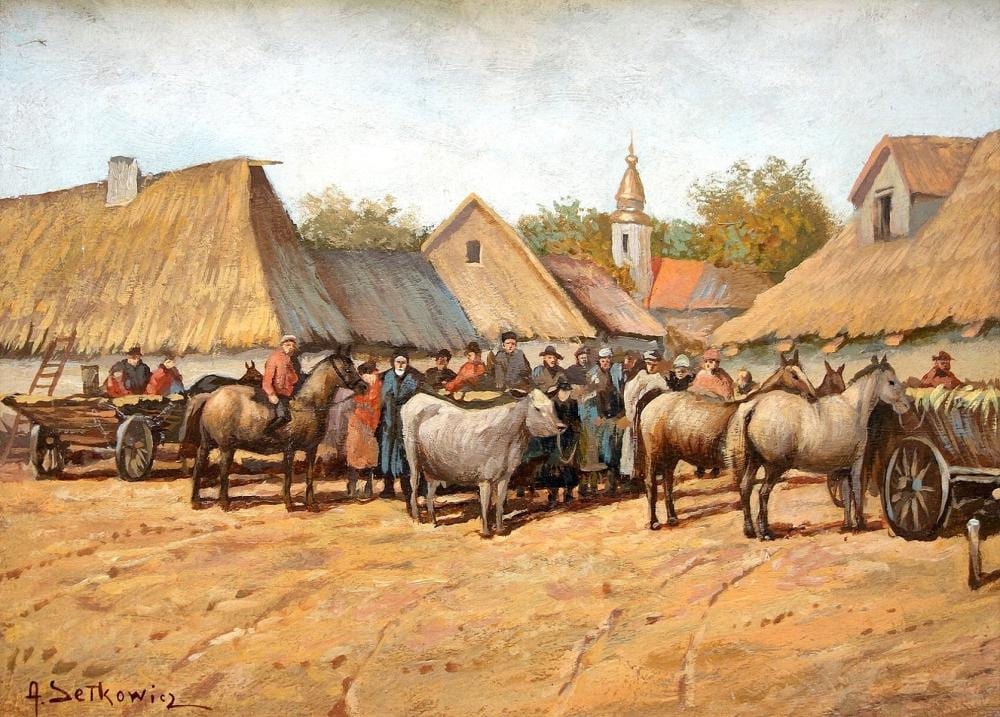 adam setkowicz polish 1876 1945 · Yair Art Gallery · 2025-02-08 Adam Setkowicz comparable auction result: adam setkowicz polish 1876 1945