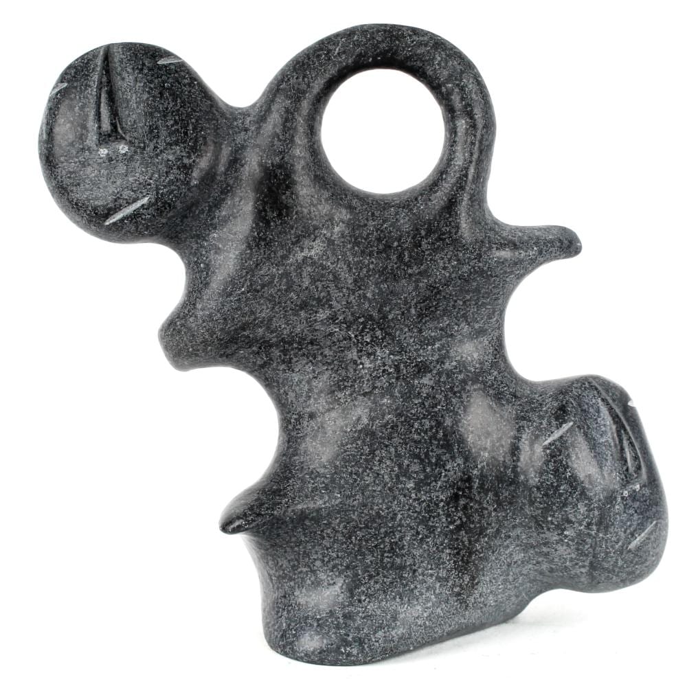 George Arluk comparable auction result: george arluk arlook inuit steatite stone carving