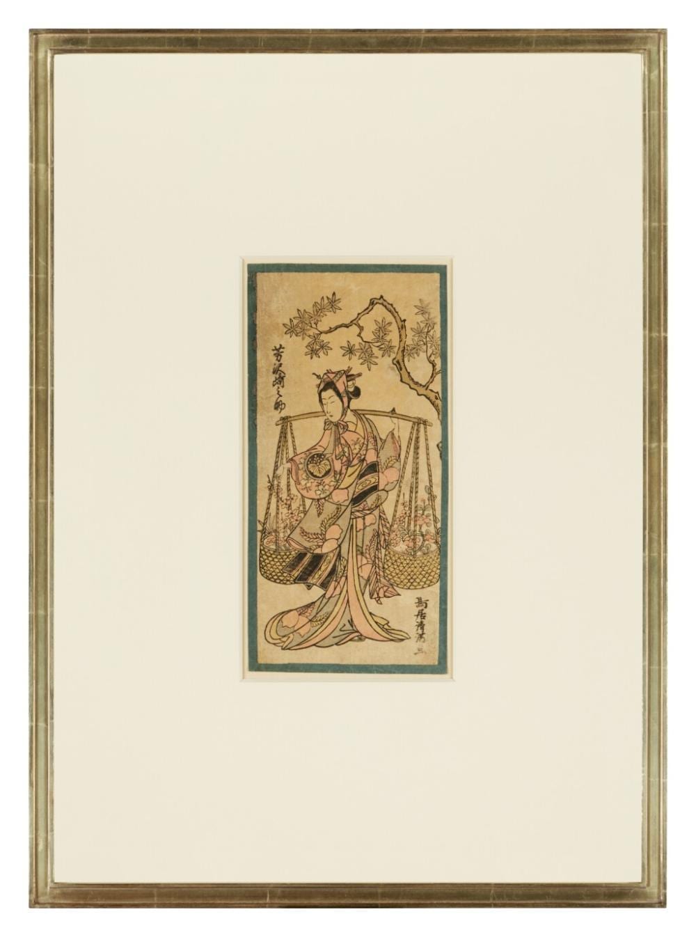 Torii Kiyomitsu comparable auction result: torii kiyomitsu 1735 1785 japan 18th century