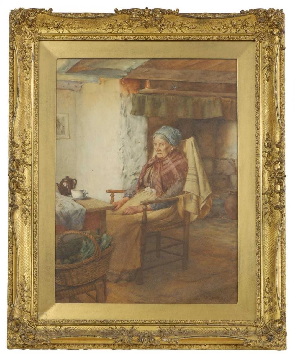 Walter Langley comparable auction result: walter langley 1852 1922