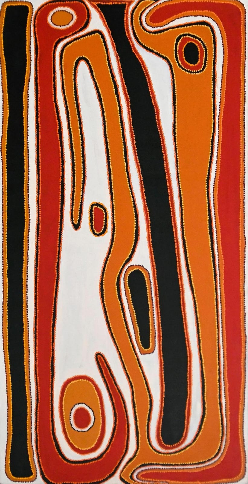 Pauline Sunfly Nangala comparable auction result: pauline sunfly nangala untitled