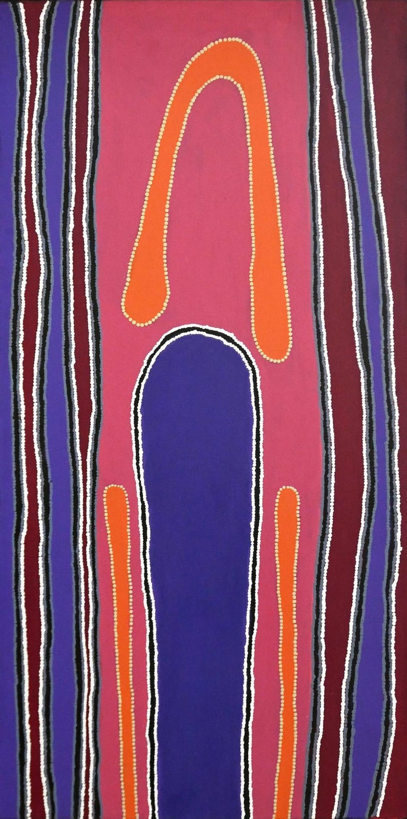 Pauline Sunfly Nangala comparable auction result: pauline sunfly nangala untitled