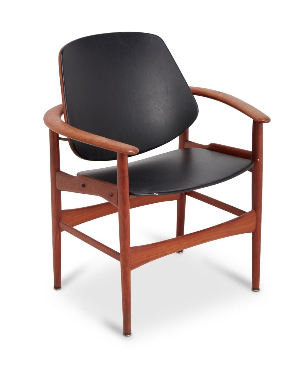 Arne Hovmand-Olsen comparable auction result: arne hovmand olsen 1919 1989 a danish modern armchair manufactured by onsild m belfabrik for jutex circa 1960s