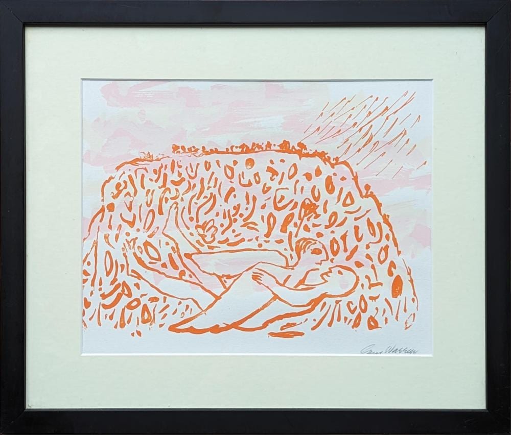 Guy Warren comparable auction result: guy warren 1921 2024 four seasons lithograph 23 x 29 5cm