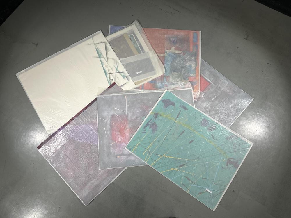 Anthony Louis Popcheff comparable auction result: anthony louis popcheff indianapolis 1954 2003 collection of 7 abstract works on paper 22 h x 30 w one