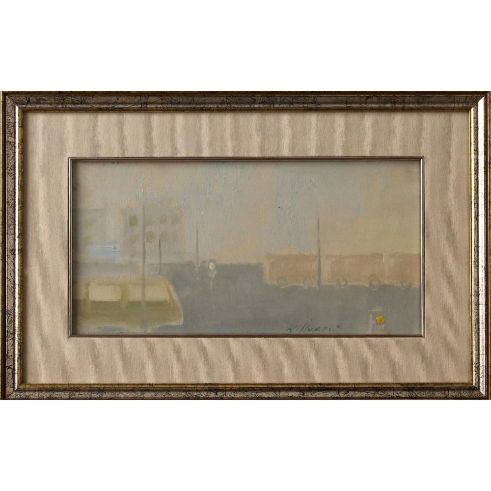 Franco Villoresi comparable auction result: franco villoresi 1920 1975 raccordo ferroviario