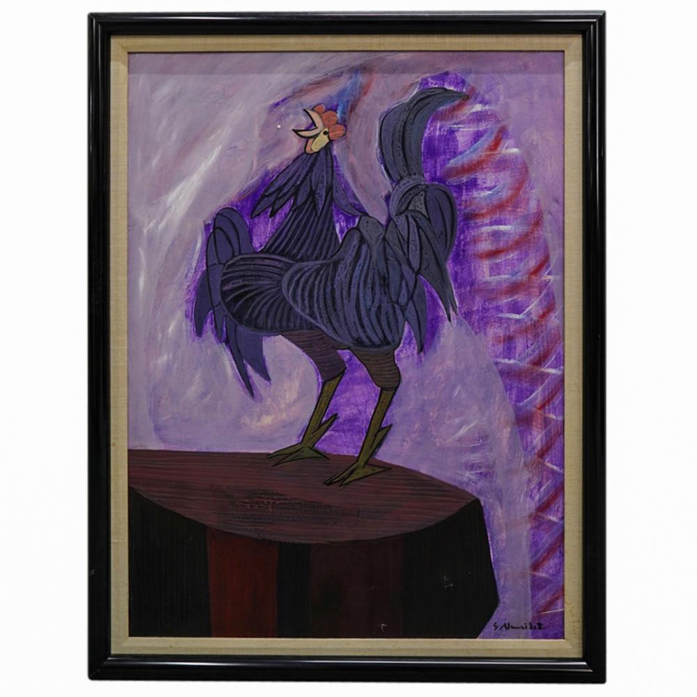 Gilberto Almeida comparable auction result: gilberto almeida ecuador 1928 2015 painting