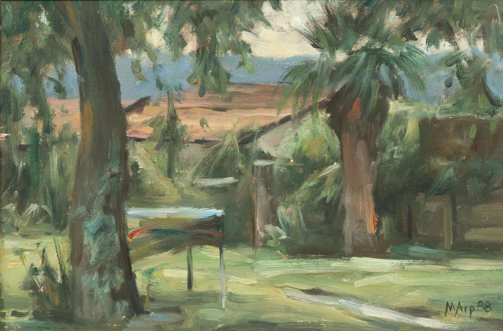Michael Arp comparable auction result: michael arp eutin 1955 gr dersby 2013 ulrikes garden in torricella