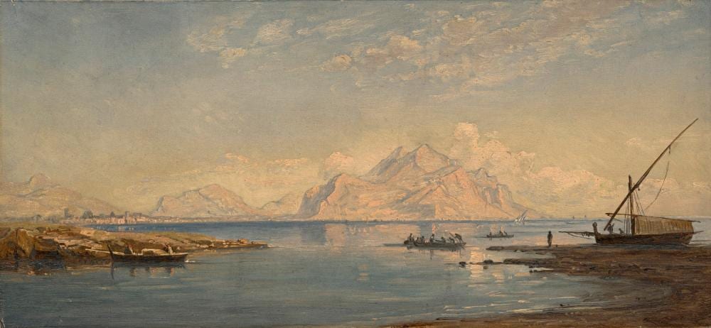 carl robert kummer golf von palermo mit dem monte pellegrino 1833 · Schmidt Kunstauktionen Dresden OHG · 2025-03-08 Robert Kummer comparable auction result: carl robert kummer golf von palermo mit dem monte pellegrino 1833