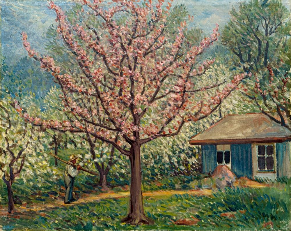 Richard Dreher comparable auction result: richard dreher fr hling in pillnitz 1927 1928