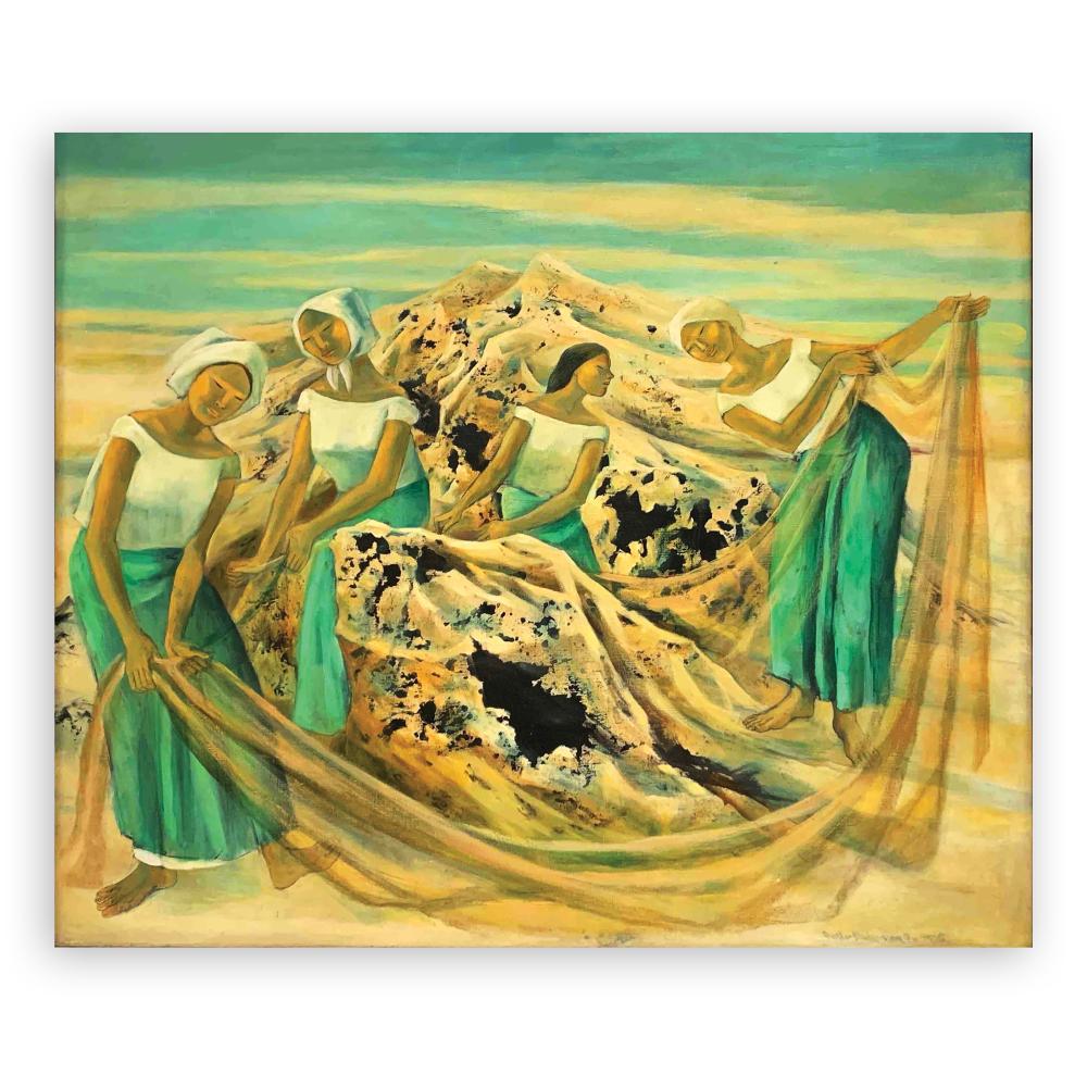 Anita Magsaysay-Ho (1914 - 2012) - On the Beach comparable sale