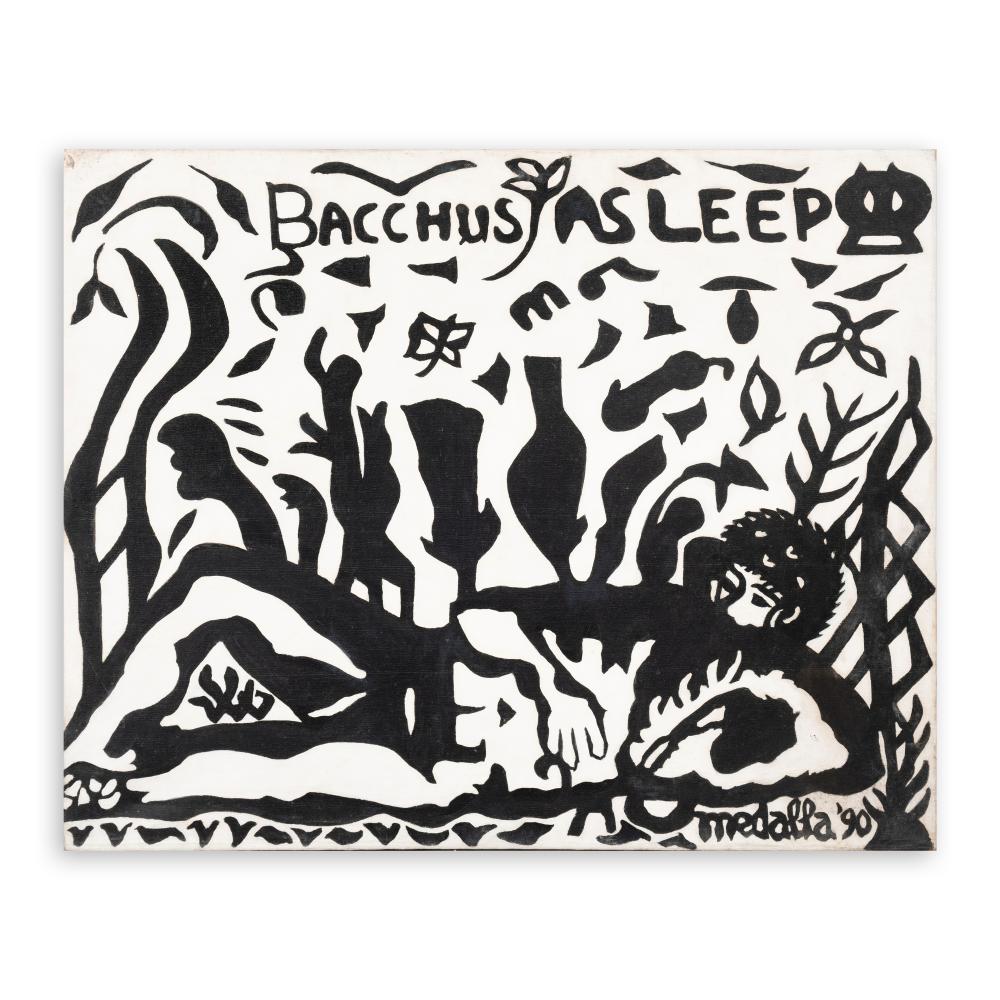 David Medalla comparable auction result: david medalla 1942 2020 bacchus asleep