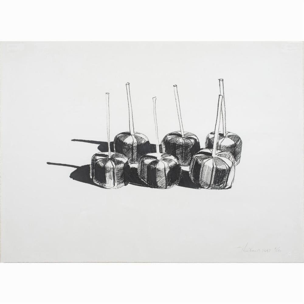 Print, Wayne Thiebaud sold by Clars Auctions, lot 3109 — auction record photograph