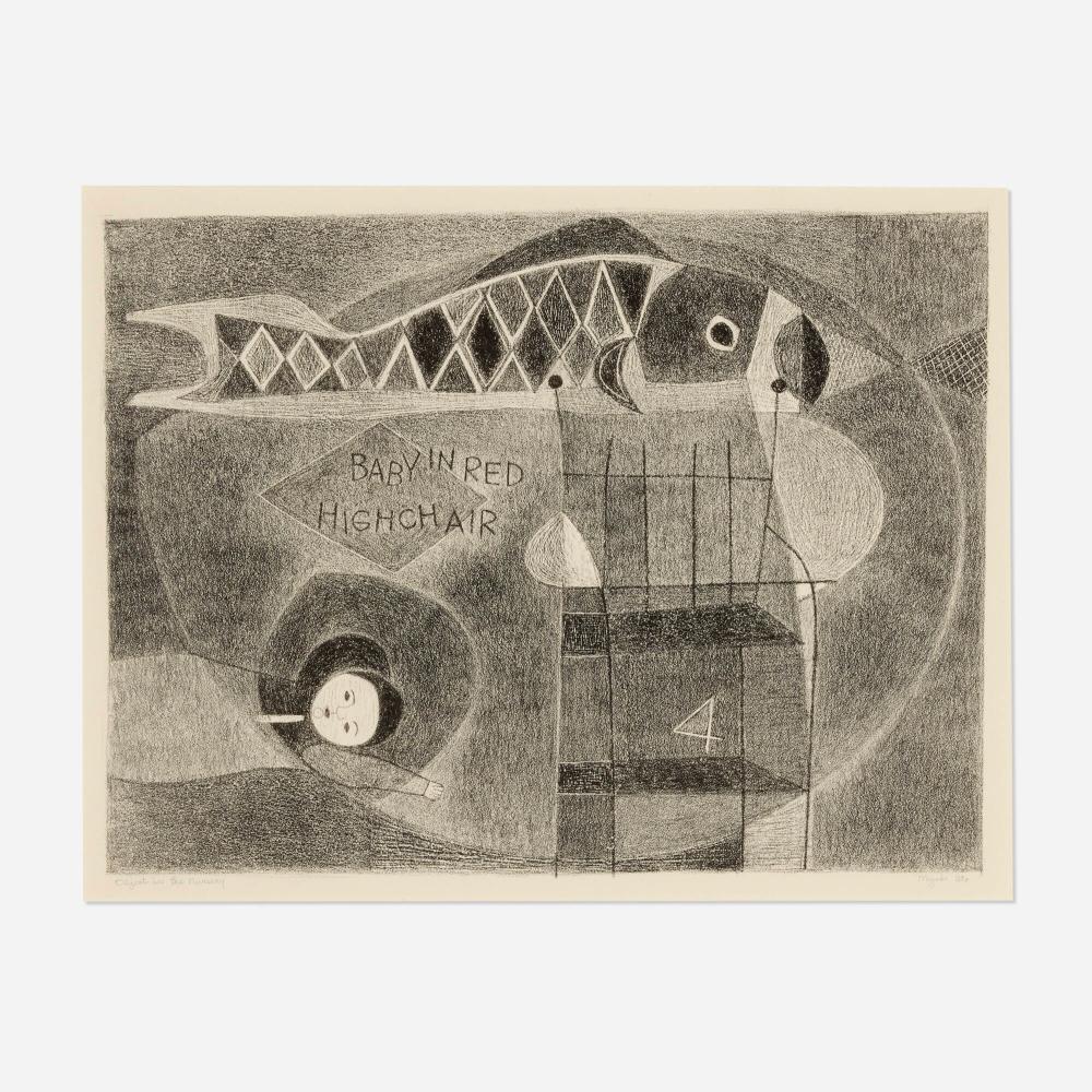 Miyoko Ito comparable auction result: miyoko ito objects in the nursery