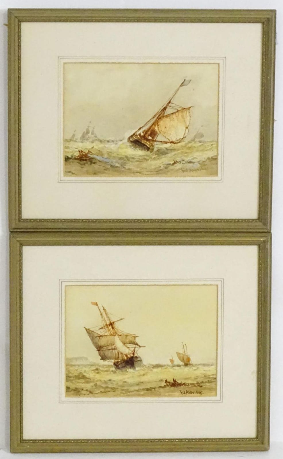 Frederick James Aldridge comparable auction result: frederick james aldridge 1850 1933 marine schoo