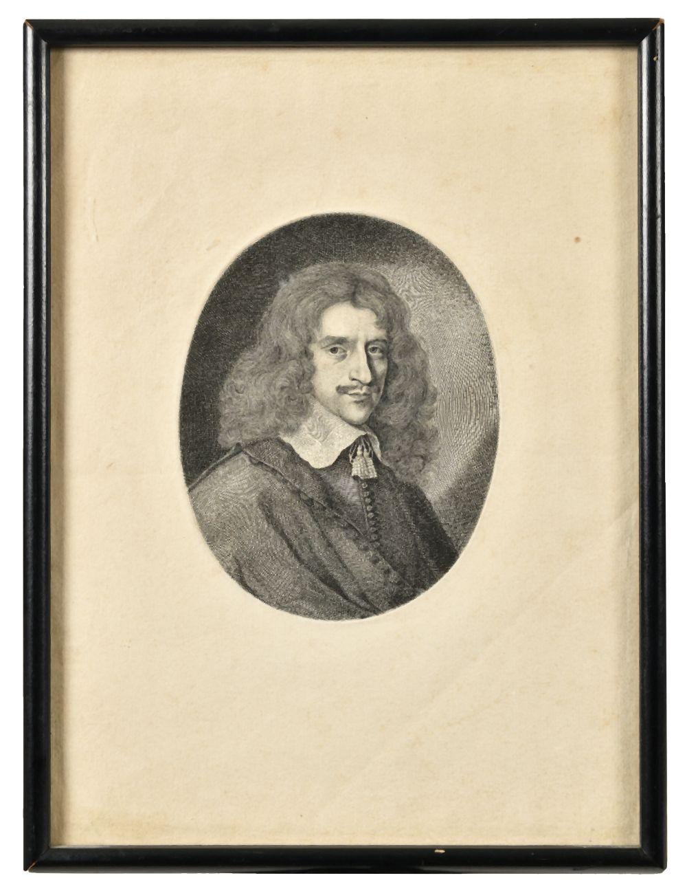 Robert Nanteuil comparable auction result: robert nanteuil 1623 1678 d apr s rare portrait de louis hesselin con