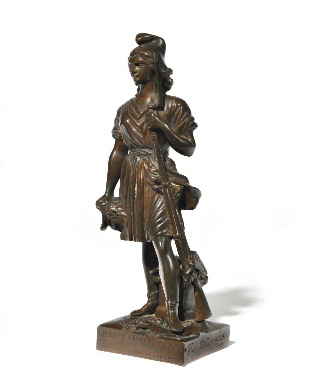 pierre jean david d angers 1788 1856 d apr s la libert epreuve en b · Osenat · 2025-02-23 Pierre-Jean David d'Angers comparable auction result: pierre jean david d angers 1788 1856 d apr s la libert epreuve en b