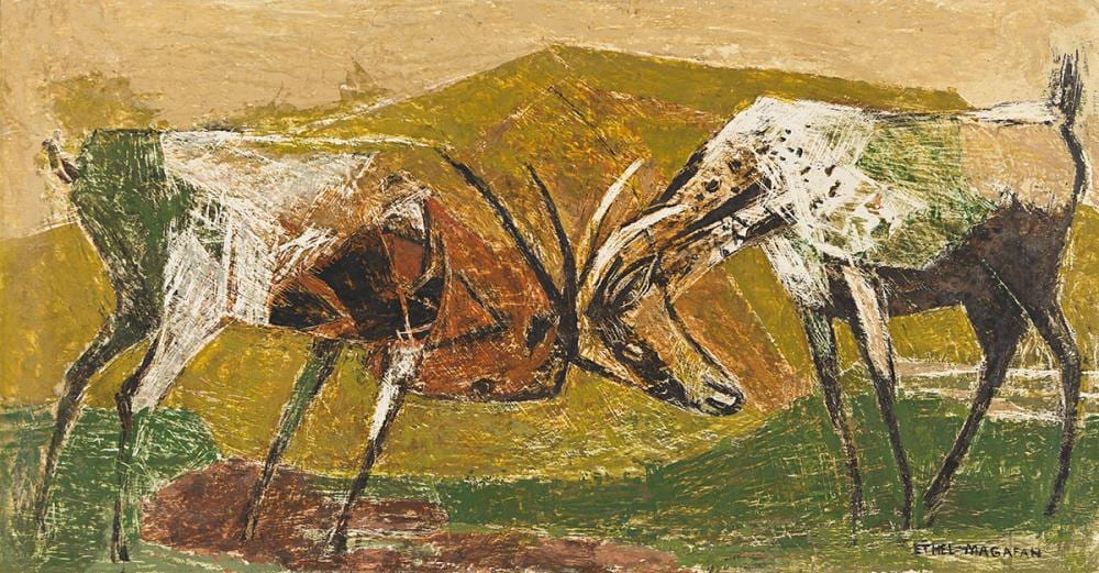 Ethel Magafan comparable auction result: ethel magafan 1916 1993 controversy