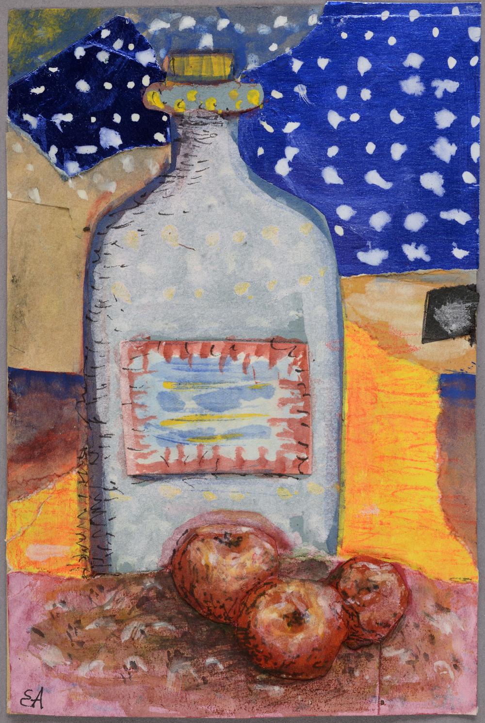 Elisabeth Ahnert comparable auction result: elisabeth ahnert stillleben mit flasche und fr chten