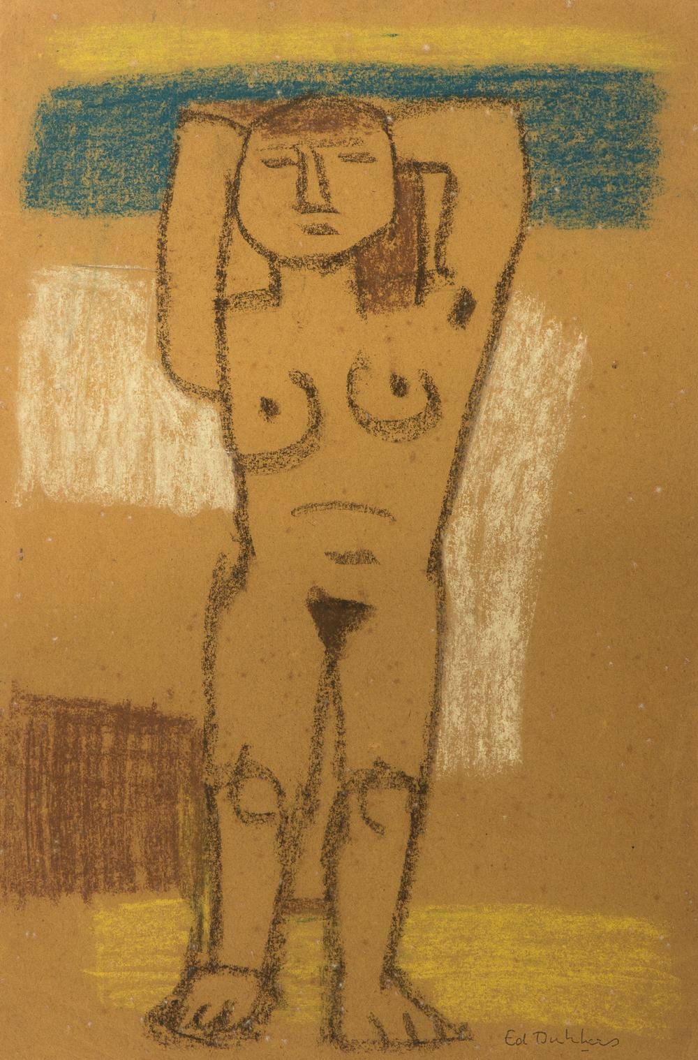 Ed Dukkers comparable auction result: ed dukkers dutch 1923 1996 standing nude