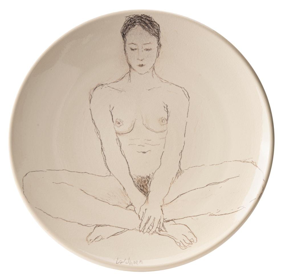 Aat Veldhoen comparable auction result: aat veldhoen dutch 1934 2018 seated nude