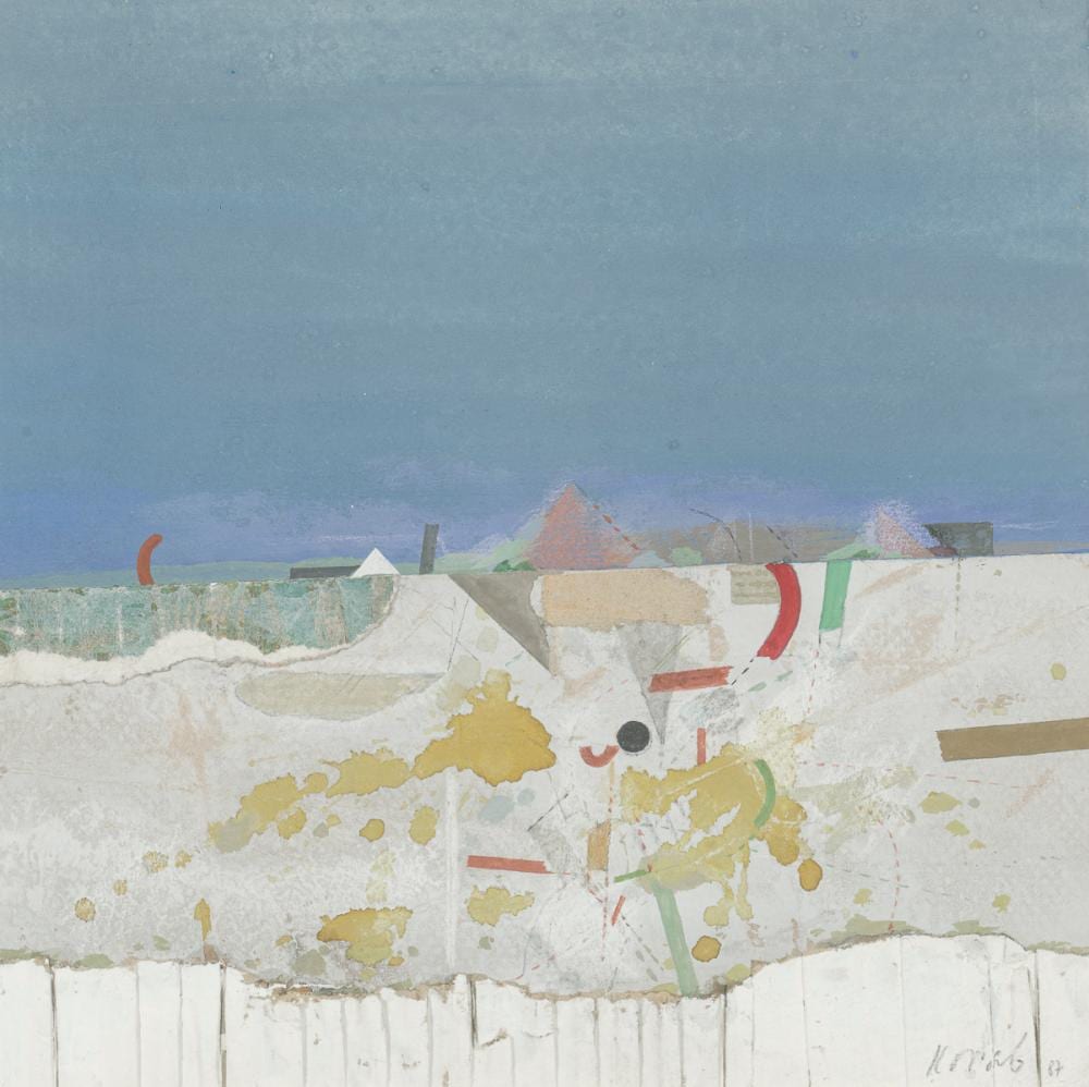 Karl Korab comparable auction result: karl korab austrian 1937 untitled 1987