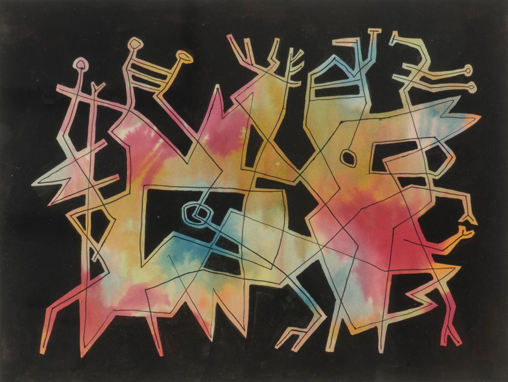 Willibrordus Joseph Leewens comparable auction result: will leewens dutch 1923 1986 toverdans magic dance 1956